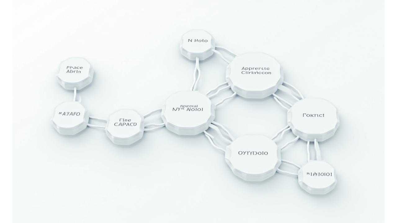 Flow diagram visually depicting the seamless integration from time tracking to payroll processing. Arrows connect 'Clock-in', 'Approval', 'Data Transfer', 'Payroll Calculation', and 'Payment', showcasing automation.